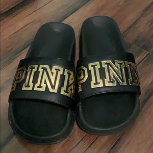 pink brand slides